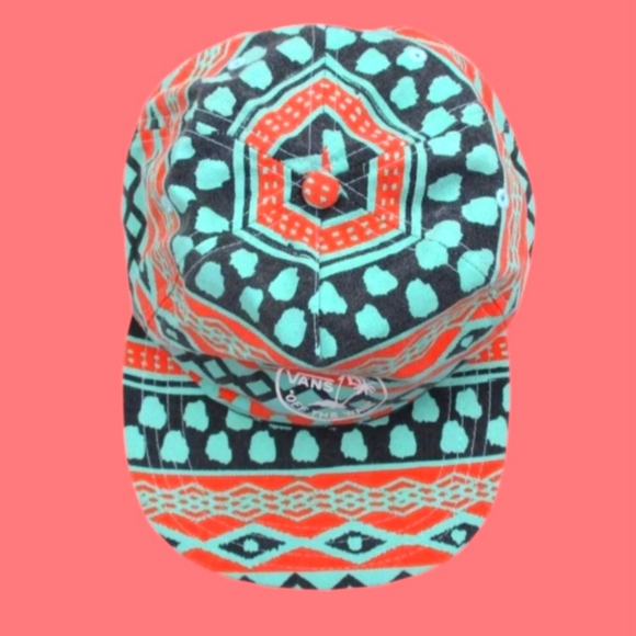 VANS RETRO OFF THE WALL SNAPBACK CAP ~ SOUTHWESTERN ALL OVER PRINT ADULT - Picture 4 of 10